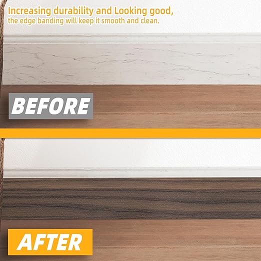 GSCIT Club Wood Grain Repair Tape, 2.3 inch X 50ft Self Adhesive Walnut Grain Repair Patch for Tables, Chairs, Baseboards, Doors, Windows, Floors, Handicraft DIY.