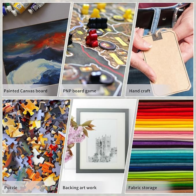 25 Pcs Book Board, Binder Board, Cover Board, Heavy Duty Chipboard for Book Binding, DIY Cardboard (Black, 5 x 7 Inch 80PT)