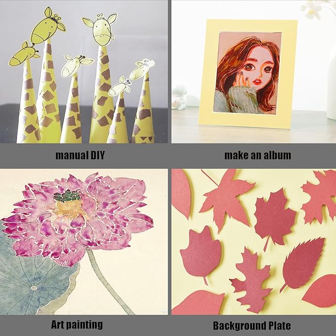 50 Pack 5x7 Ivory Color Cardstock Paper Blank Thick Heavyweight 92lb Cream Card Stock for Making Invitations cards, Postcards