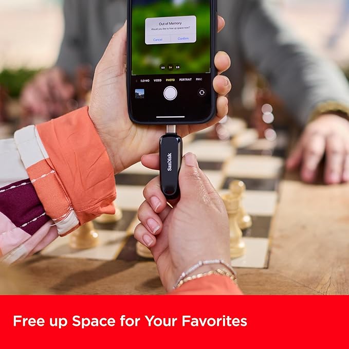 SanDisk 512GB Phone Drive for Android - The 2-in-1 USB for Smartphones, Tablets, and Computers - Thumb Drive with USB Type-C and Type-A Connectors, Yellow Daffodil - SDDDC6-512G-G46YD