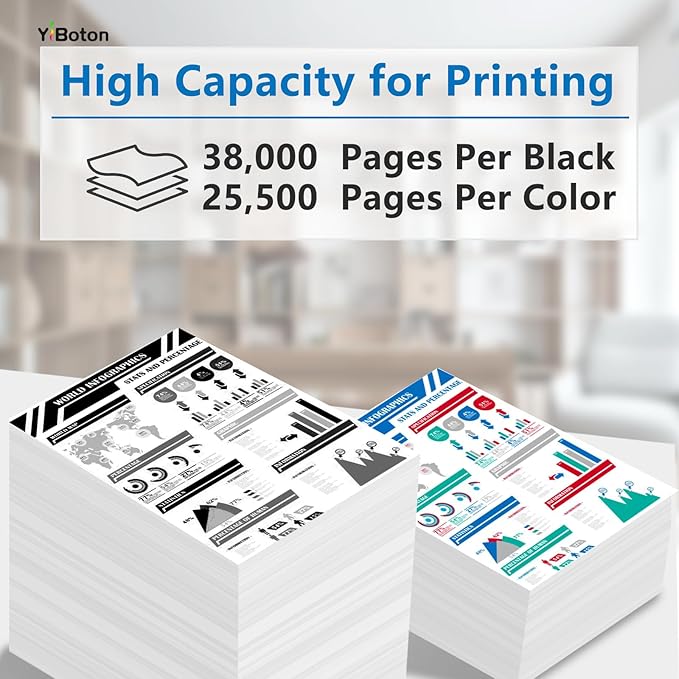 High Yield GPR66 GPR-66 GPR 66 Toner Cartridge Compatible for Canon GPR66 GPR-66 imageRUNNER Advance DX C3926i DX C3930i DX C3935i Printers (5753C003AA 5754C003AA 5755C003AA 5756C003AA)