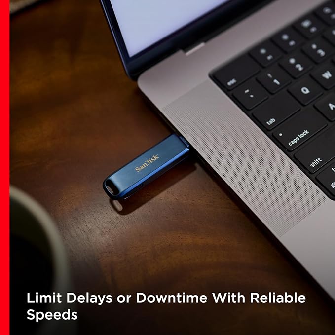 SanDisk 64GB Phone Drive for iPhone - Works with iPhone 15 and Newer (USB-C Connector) and iPhone 14 and Older (Lightning Connector), Metallic Sky - SDIXD0N-064G-GN6NN