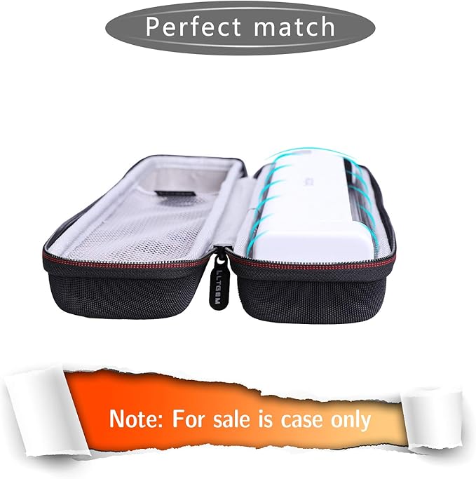LTGEM Hard Case for Brother DS-640 / DS-740D / DS-940DW / DS-720D & Itari & HP Small USB & Canon imageFORMULA P-208II Document Scanner - Protective Carrying Storage Bag
