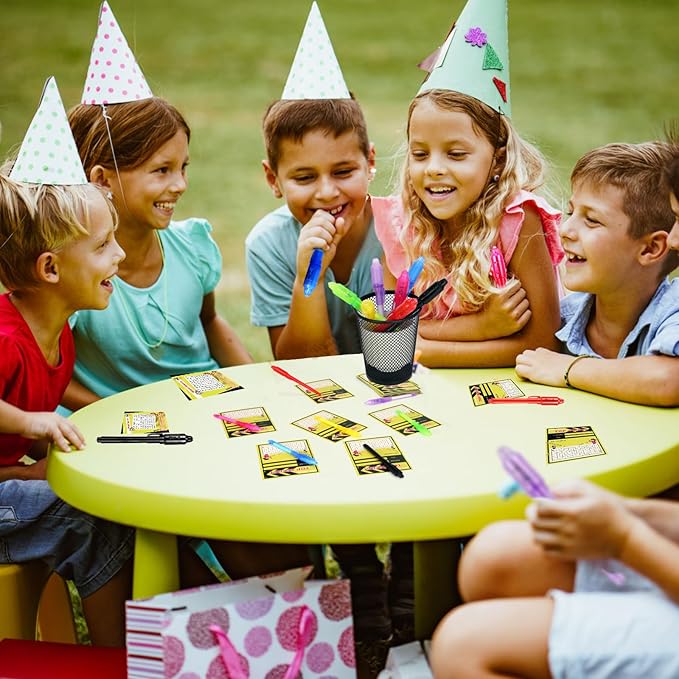 28 Pcs Invisible Ink Pens with UV light for kids, Word Search & Maze Activities Cards Included, Education & Party Favors, End of School Year Gift, Birthday,Halloween, Christmas, Goodie bag stuffers