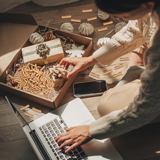 300 Pieces Scroll Paper Mini Message In a Bottle Message Paper Scrolls Mini Lucky Wishing Paper Rolls for Birthday, Anniversary, Valentine