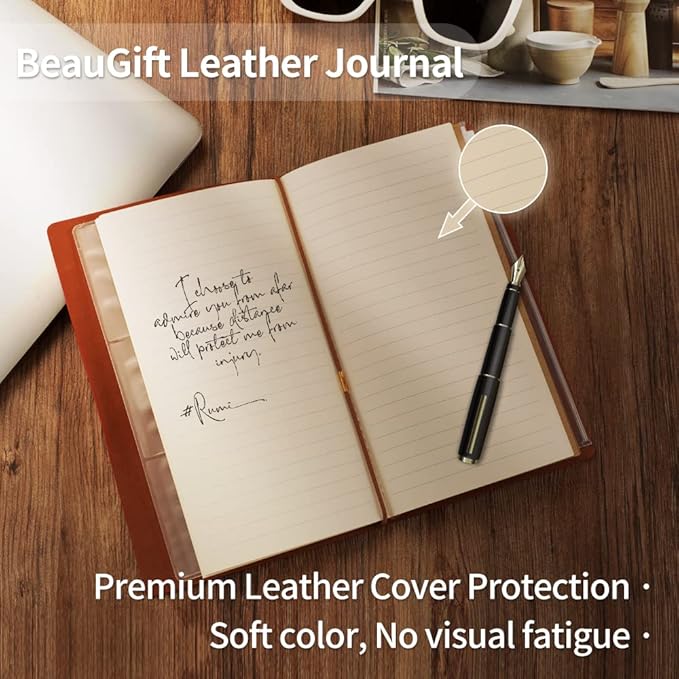 Memorial Gifts for Loss of Father,Refillable Travel Photo Diary Journal Bereavement Gift, Letters to My Dad in Heaven Those We Love Don't Go Away Sympathy Gifts for Loss of Dad