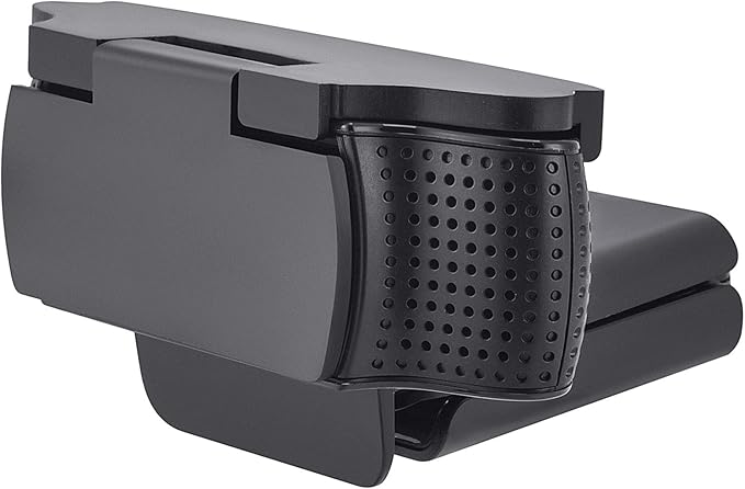 imluckies Webcam Cover for Logitech C920/ C920x/ C930e/ C922x/ C922 HD Pro Stream Webcam, Physical Anti-Peeping, Camera Privacy Shutter Cover Protect Lens and Security, Black
