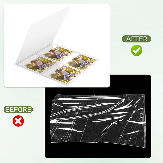 5 Pack Letter Size Laminating Pouch Carrier 9 x 15" Laminator Carrier Sleeve Laminating Carriers Sheets Lamination Carrier Thermal Protection for Most Laminating Pouch