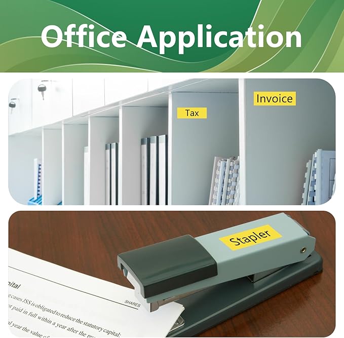 3-Pack TZe-621 Yellow TZe TZ Tape Compatible with Brother P Touch Label Maker Tape TZ-621 TZe621 TZ621 Label Tape 9mm 0.35 Laminated Black on Yellow for PTD210 PTD220 PTH110BP PTD410 PTD600