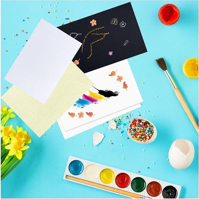 Baisunt 50 Pack 5x7 ClassicRustic Cardstock Paper Blank Thick Heavyweight 80lb Card Stock for Making Greeting Cards, Invitations cards, Photos, Postcards