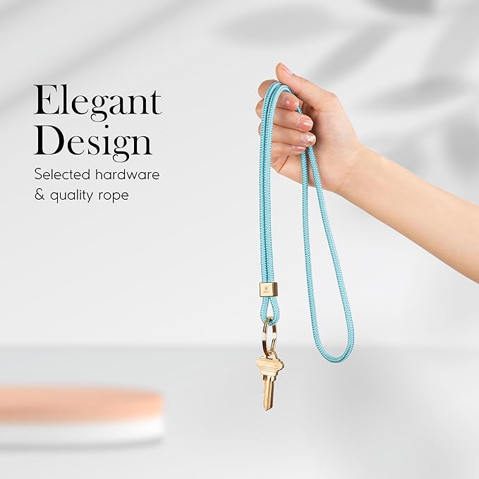 SENLLY Neck Lanyard Strap for Keys, Original Minimalist Design KeyChain Holder