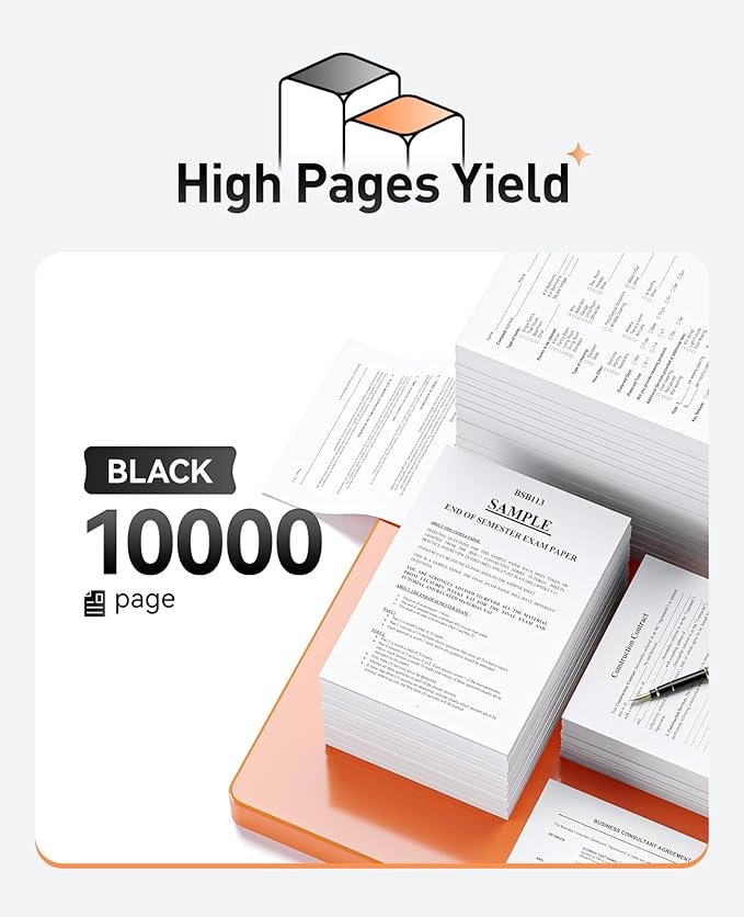 89X Black Toner Cartridge 1-Pack High Yield with Chip Replacement for HP 89X CF289X 89A CF289A Cartridges Compatible with HP LaserJet Enterprise Flow MFP M528c M528z M507dn M507dng M507n M507x Printer