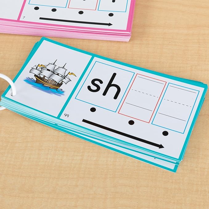 Really Good Stuff Tap and Write Blends and Digraphs - 124 Cards