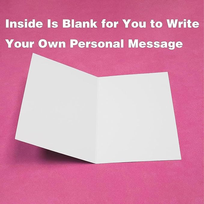 UUEFKTN Cute Mother's Day Card For Mom, Happy Mothers Day Card from Daughter Son Children, Appreciation Gift for Mom