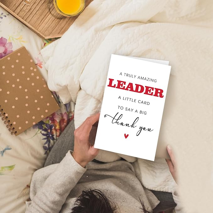 Appreciation Leader Gifts for Men Women, Thank You Cards Gifts for Boss Leaders Manager, Leader Supervisor Retirement Gift