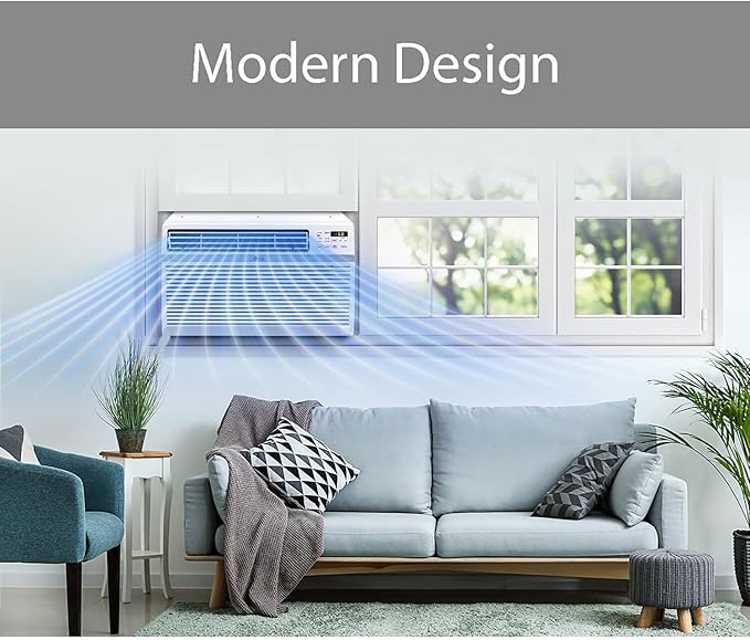 LG 14000 BTU Window Air Conditioners [2023 New] Remote Control WiFi Enabled App Ultra-Quite Washable Filter Cools 800Sq.Ft for Large Room AC Unit air conditioner Easy Install White LW1521ERSM1