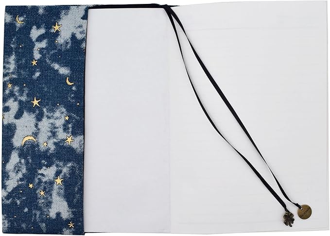 BLBMH Book Covers for Paperbacks Adjustable Fabric Book Sleeve Cover Protector Fit for 5.5x8.5 inch Hardcover Softcover Book Novels Notebook - Denim 8.5in