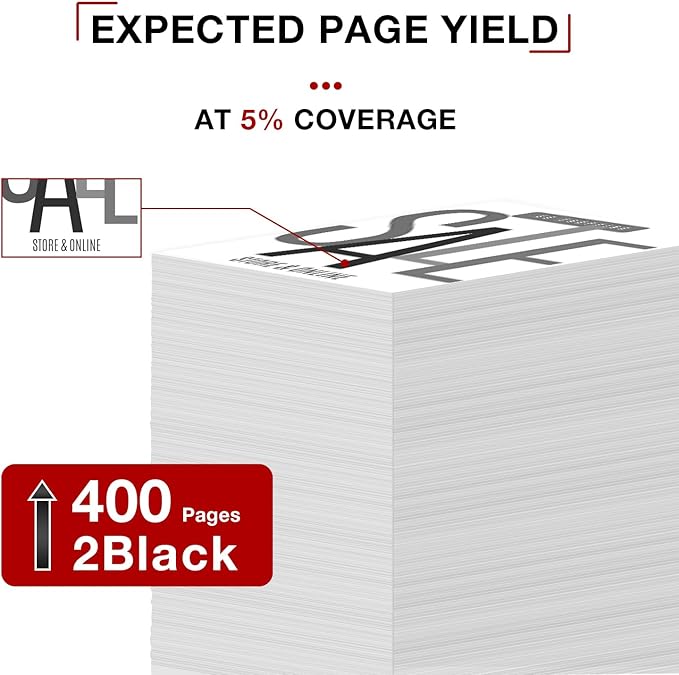 275XL Black Remanufactured Ink Cartridge Replacement for Canon 275 PG275 PG-275 XL PG-275XL PGI275 XL Black BK 2-Pack Replacement for Canon PIXMA TS3500 TS3522 TR4720 TR4700 TR4722 TS3720 Printer