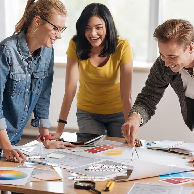 30Pcs Cute Pink Bow Pens Coquette Bow Ballpoint Pens Retractable Ballpoint Pens for Writing Journal Taking Notes School Office Home (Bow, 30)