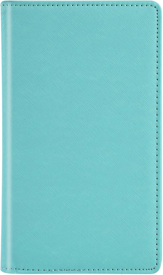 300 Card Capacity Leather Business Card Book Holder Organizer, Card Binder Professional PU Name Card Credit Cards Booklet (Multiple Colors Optional)