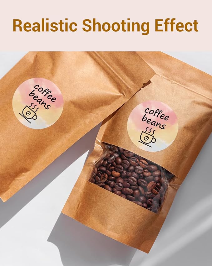 750 Pcs Phomemo 2" Color Round Thermal Label, Self-Adhesive Round Sticker Labels, Circular Direct Thermal Printer Circle Label for Logo Design, Name/Price Tag, Thanks Card, QR Code, 750 Labels/Roll