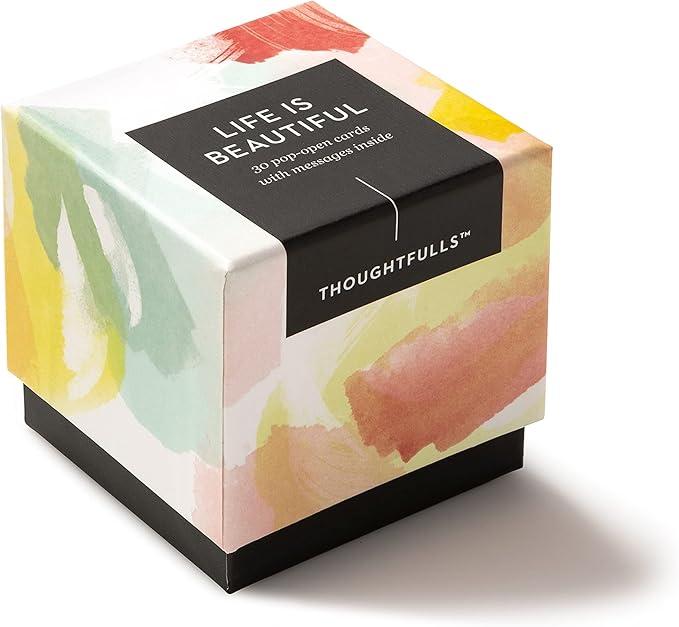 Compendium ThoughtFulls Pop-Open Cards — Life is Beautiful — 30 Pop-Open Cards, Each with a Different Inspiring Message Inside