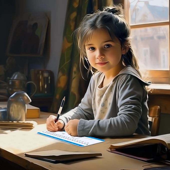 26 Pack Dry Erase Number Line Board Card 4”x12” Inch Double Sided Writable and Erasable Board Featuring 0-10 On One Side ，0-20 On The Other Side, Classroom Must Have Boards for Student