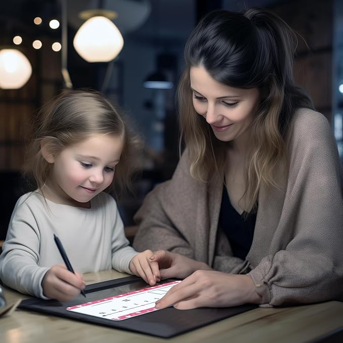 26 Pack Dry Erase Number Line Board Card 4”x12” Inch Double Sided Writable and Erasable Board Featuring 0-10 On One Side ，0-20 On The Other Side, Classroom Must Have Boards for Student