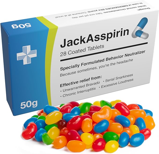 Funny Prank Pill Box with Sweets Gag Gifts for Men Funny Valentines Gifts for Him Xmas Secret Santa Christmas Stocking Filler for Women- Novelty Joke Birthday Gifts for Boyfriend Dad