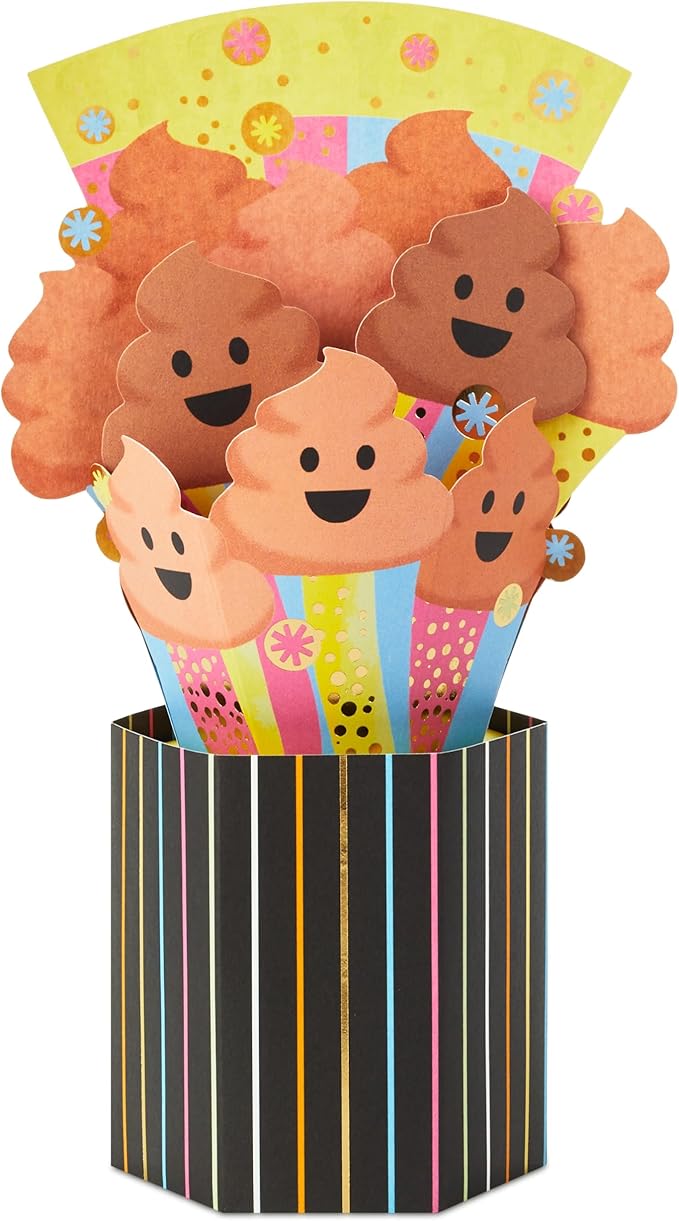 Hallmark Paper Wonder Shoebox Pop Up Card (Holy Crap, You are Awesome) for Birthday, Congratulations, Graduation, All Occasion