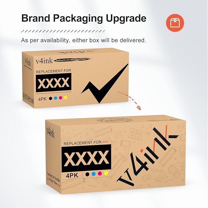v4ink 2-Pack Compatible Toner Cartridge Replacement for Brother TN580 TN620 TN650 High-Yield Work with HL-5240 HL-5250 HL-5340 HL-5370 MFC-8460 MFC-8480 MFC-8680 MFC-8690 MFC-8860 MFC-8890 Series