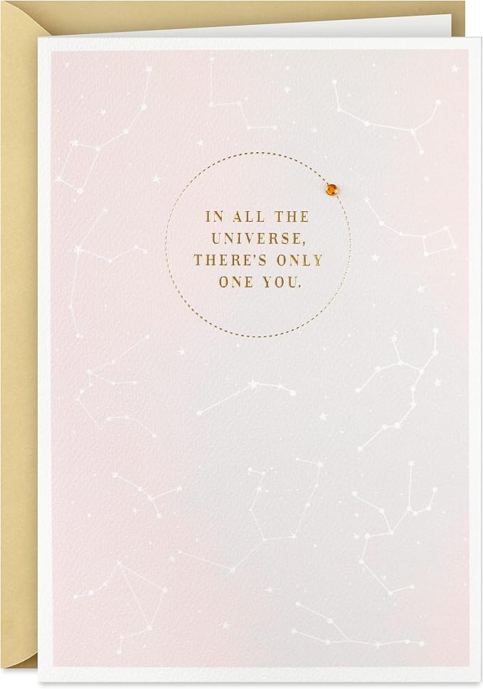 Hallmark Signature Birthday Card for Women (Only One You)