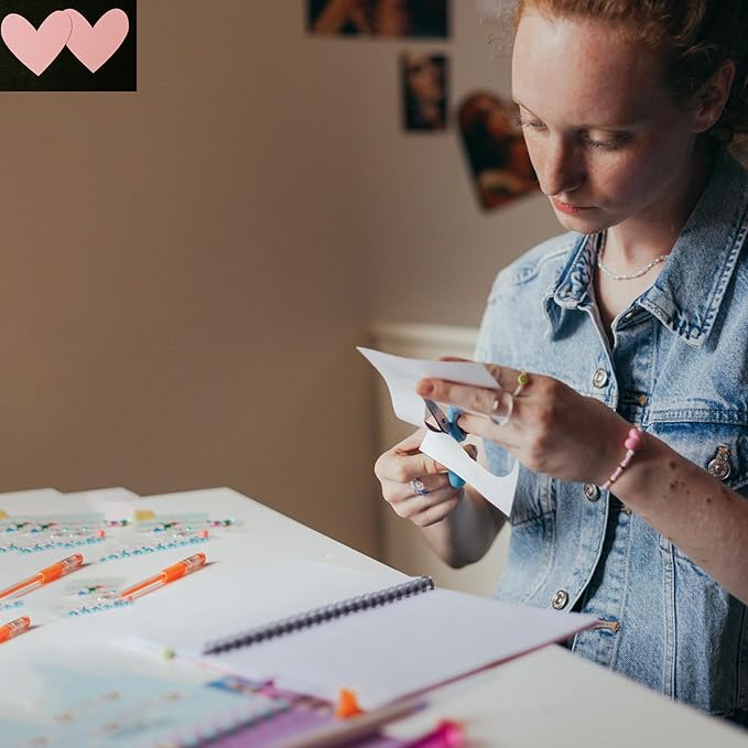 200 Sheets 20 Colors Colored Paper A4 Printer Paper Copy Stationery Multipurpose Colored Card Stock Printer Origami for Christmas DIY Kids Art Craft