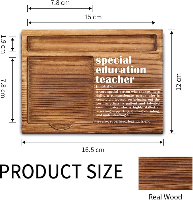 Special Education Teacher Sticky Note Holder, Special Education Teacher Gifts, Thank You Appreciation Gifts for Special Education Teacher Women Men from Student Self-Stick Note Pad Holders ZSS30
