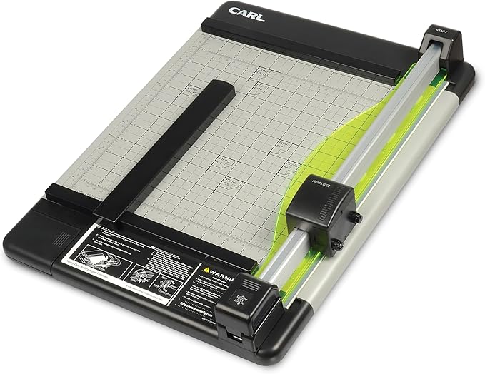 Carl Manufacturing 12210 Heavy-Duty Trimmer 12-Inch 36 Sht Cap. 14-Inch x12-1/4-Inch x3/4-Inch GY