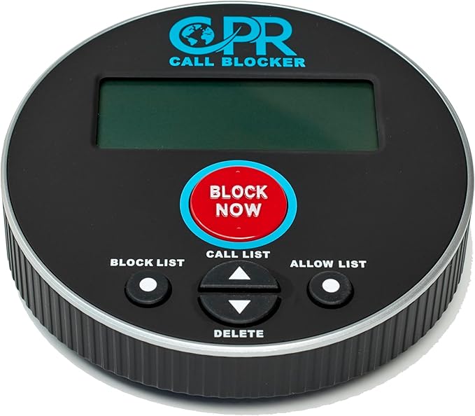 CPR V10000 – Whitelist Call Blocker. Landline Phone Call Blocker. Dual Mode Protection. Pre-Loaded with 10,000 Known Robocall Scam Numbers - Join Our Mission to Create a spam Free Community