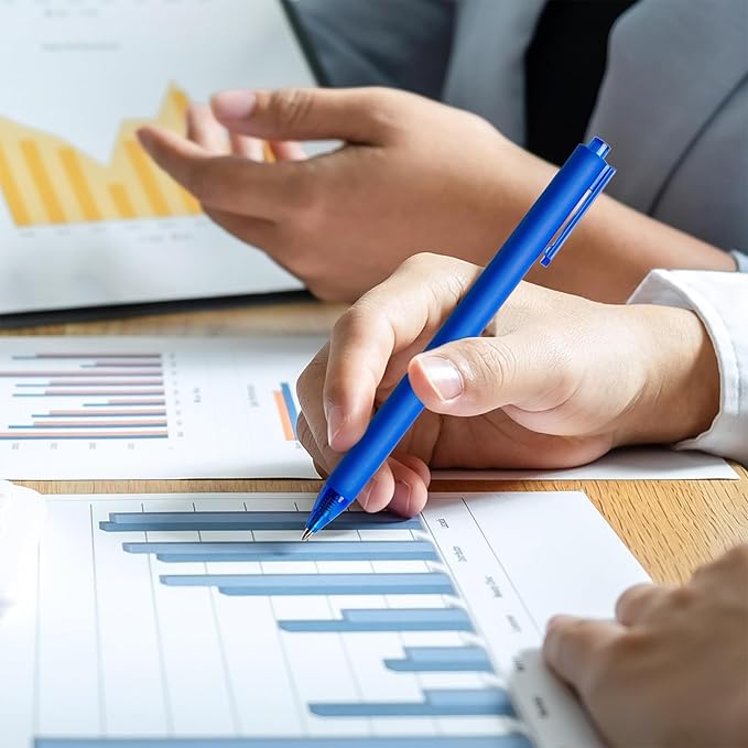 CRYLLIS Pens Bulk, 100Pack Black Pens,Black Ink Ballpoint Pens for Smooth Writing,No Smear,Office Supplies,Back to School Gifts,School Teacher,1.0mm