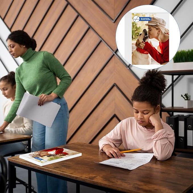 50 Sheets Self Seal Laminating Pouches 4x6 Self Adhesive Laminating Sheet No Heat No Laminating Machine Needed for Photos Index Cards