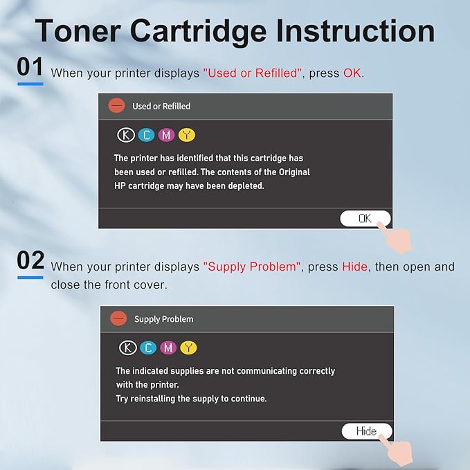 218A 218X Toner Replacement for HP 218A Toner Cartridges 4 Pack - W2180A 218X W2180X for 3301FDW Toner High Yield to use with HP Color Laserjet Pro MFP 3301FDW 3301CDW 3301SDW| 3201DW, NO CHIP(4 Pack)
