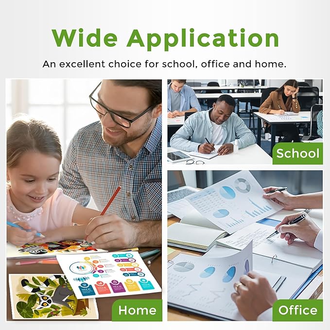 62XL Ink Cartridges Black and Color Replacement for HP 62 XL Hp62XL Cartridge for Envy 5660 7640 7645 5540 5549 OfficeJet 5745 5740 5741 8040 (2 Pack)