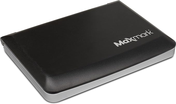 MaxMark Large Light Blue Stamp Pad - 2-3/4" by 4-1/4" - Premium Quality Felt Pad