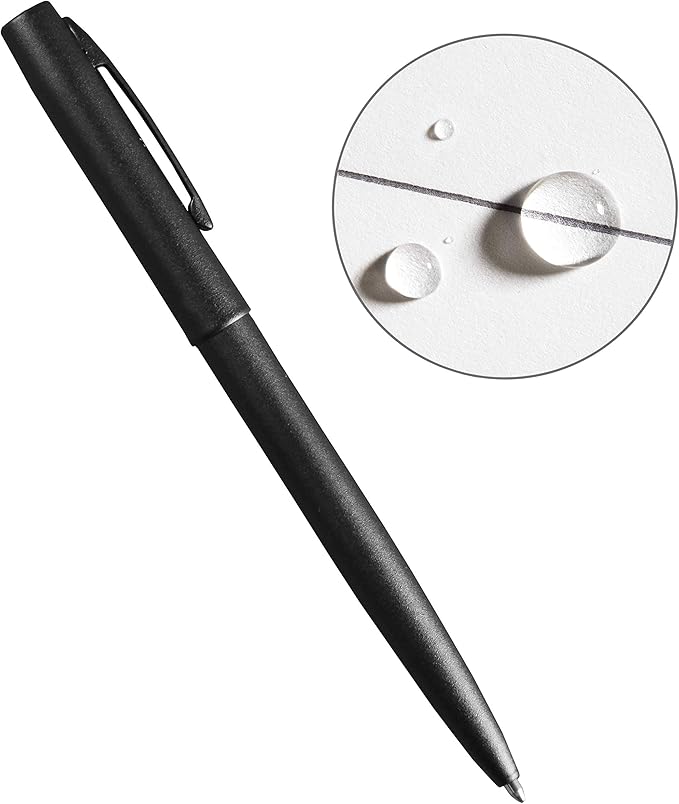 Rite in the Rain Weatherproof Side Spiral Kit: Tan CORDURA® Fabric Cover, 4.625" x 7" Tan Notebook, and Weatherproof Pen (No. 973T-KIT)