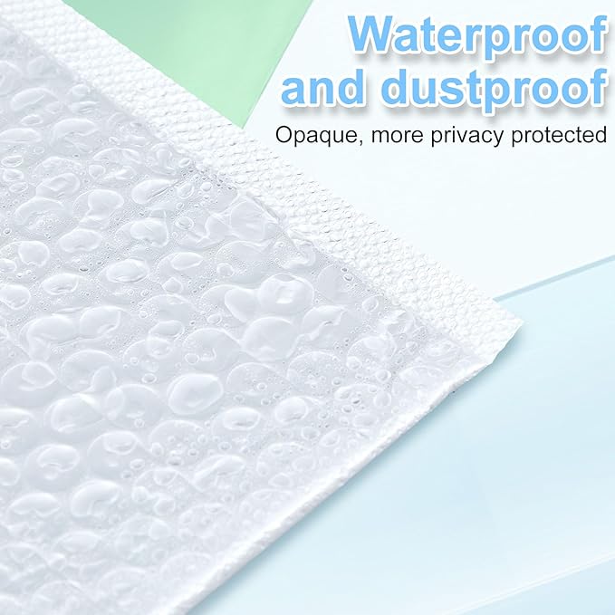 Ireer 20 Pack Extra Large 20 x 24" Bubble Mailers Poly Padded Envelopes Cushioned Mailing Envelopes Bubble Padded Mailers Self Adhesive Waterproof Shipping Bags for Business Christmas Gift Packaging
