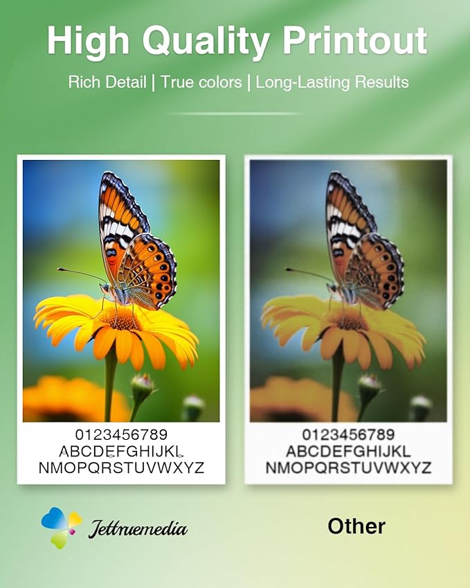 4Pack LC404 Ink Cartridges for Brother Printer MFC-J1205W Replacement for Brother LC 404 LC-404 Ink Cartridges for MFC-J1205W MFC-J1215W Printer(Black Cyan Magenta Yellow)