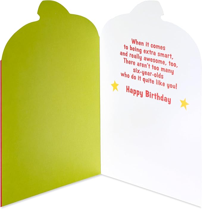 American Greetings 6th Birthday Card (Really Awesome)