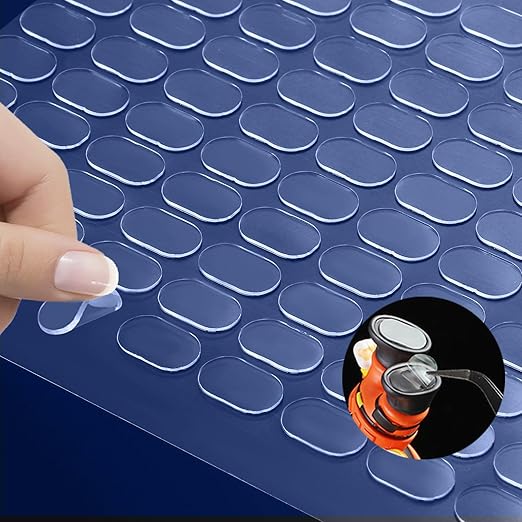 300pcs Transparent Double-Sided Mounting Putty - Strong and Traceless Adhesive Stick dots for Photos, Poster Versatile Office & Home，Festival Party Decorations, etc