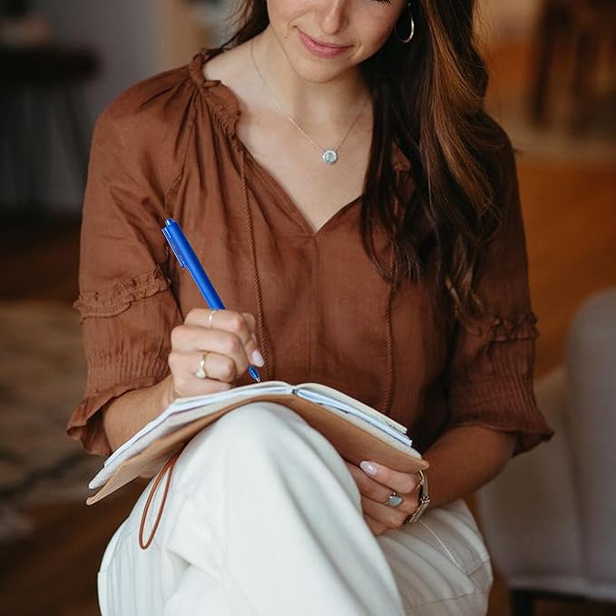 CRYLLIS Pens Bulk, 50Pack Black Pens,Black Ink Ballpoint Pens for Smooth Writing,No Smear,Office Supplies,Back to School Gifts,School Teacher,1.0mm