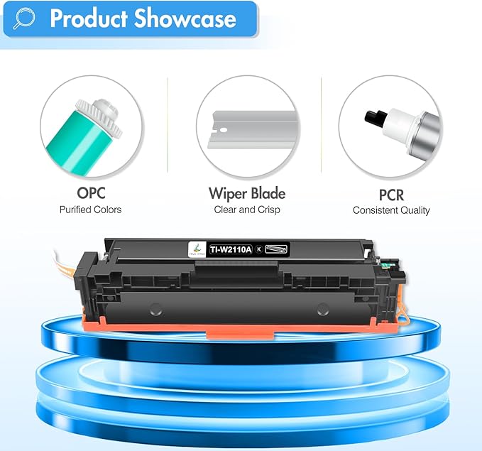 206A Toner Cartridges 4 Pack: M283fdw 206X Set Compatible Replacement for HP 206A 206X Color Laserjet Pro MFP M283fdw M283cdw M255dw M283 M255 Printer High Yield Ink (Black Cyan Yellow Magenta)