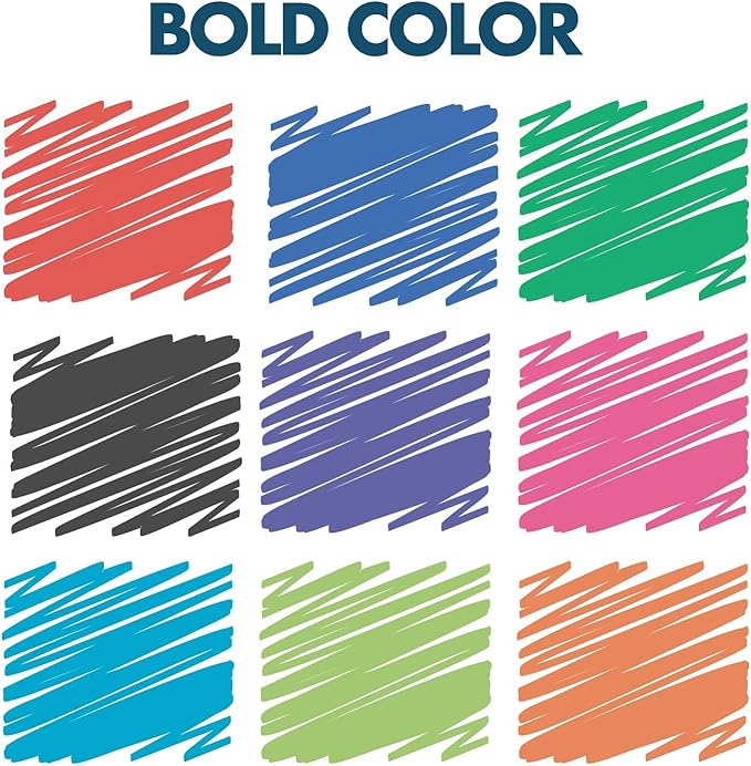Quartet Dry Erase Markers, Whiteboard Markers, Chisel Tip, Bold Color, EnduraGlide, White Board Dry Erase Pens, Assorted Colors, 12 Pack (5001-20MA)