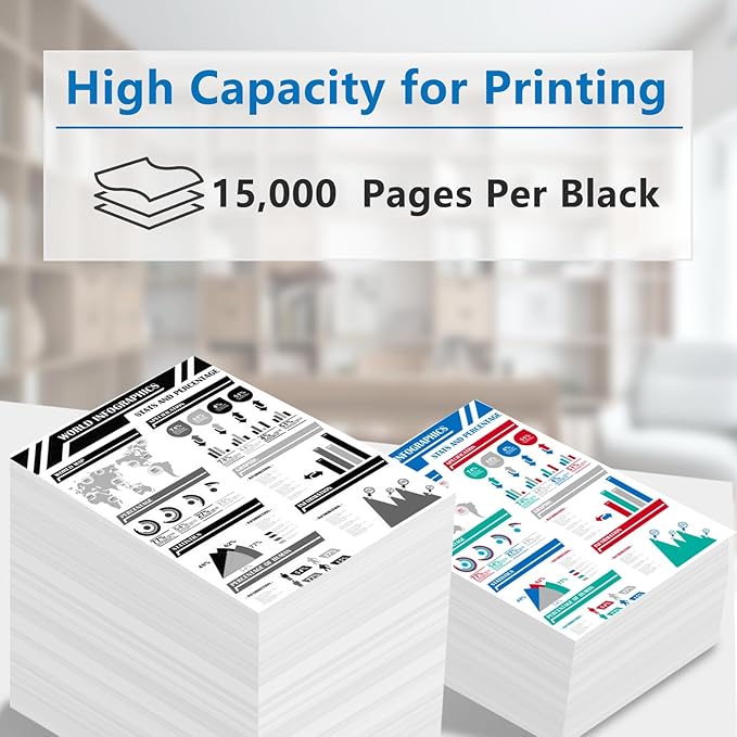 High Yield 58D1H00 Black Toner Cartridge Compatible with Lexmark 58D1H00 58D0HA0 58D0H0G 58D1H0E Toner Cartridge for MS725 MS821 MS822 MS823 MS824 MS825 MS826 MX721 MX722 MX725 MX822 MX824 Printer